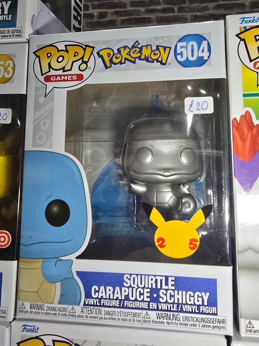 Pokémon - Squirtle #504 25th Anniversary