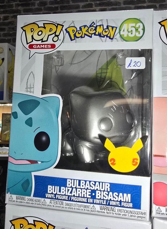 Pokémon - Bulbasaur #453 25th Anniversary