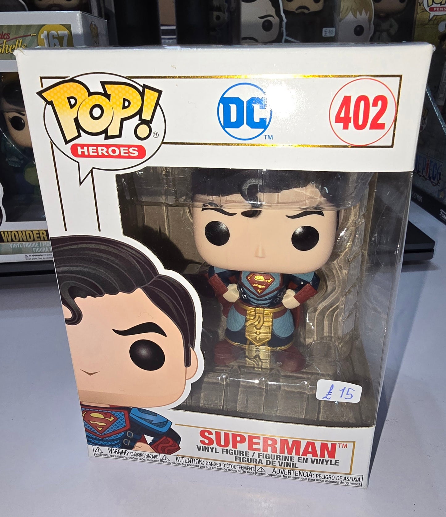 DC - Superman #402 (Has a Corner of Box Missing, Picture 2)