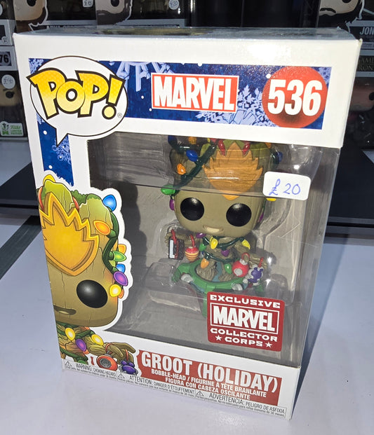 Marvel - Groot (Holiday) #536 Marvel Collector Corps