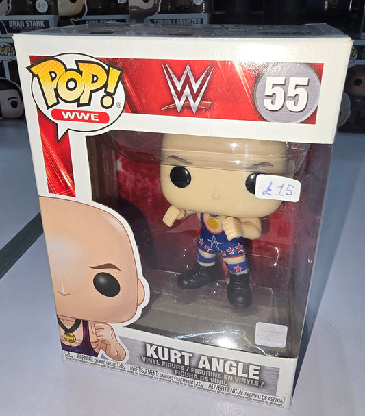 WWE - Kurt Angle #55 (Some Sun Fading on Top and Back of Box)