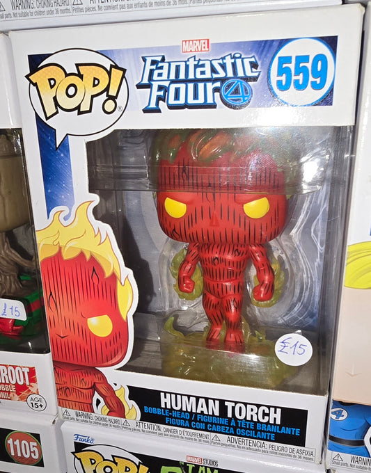 Marvel Fantastic Four - Human Torch #559