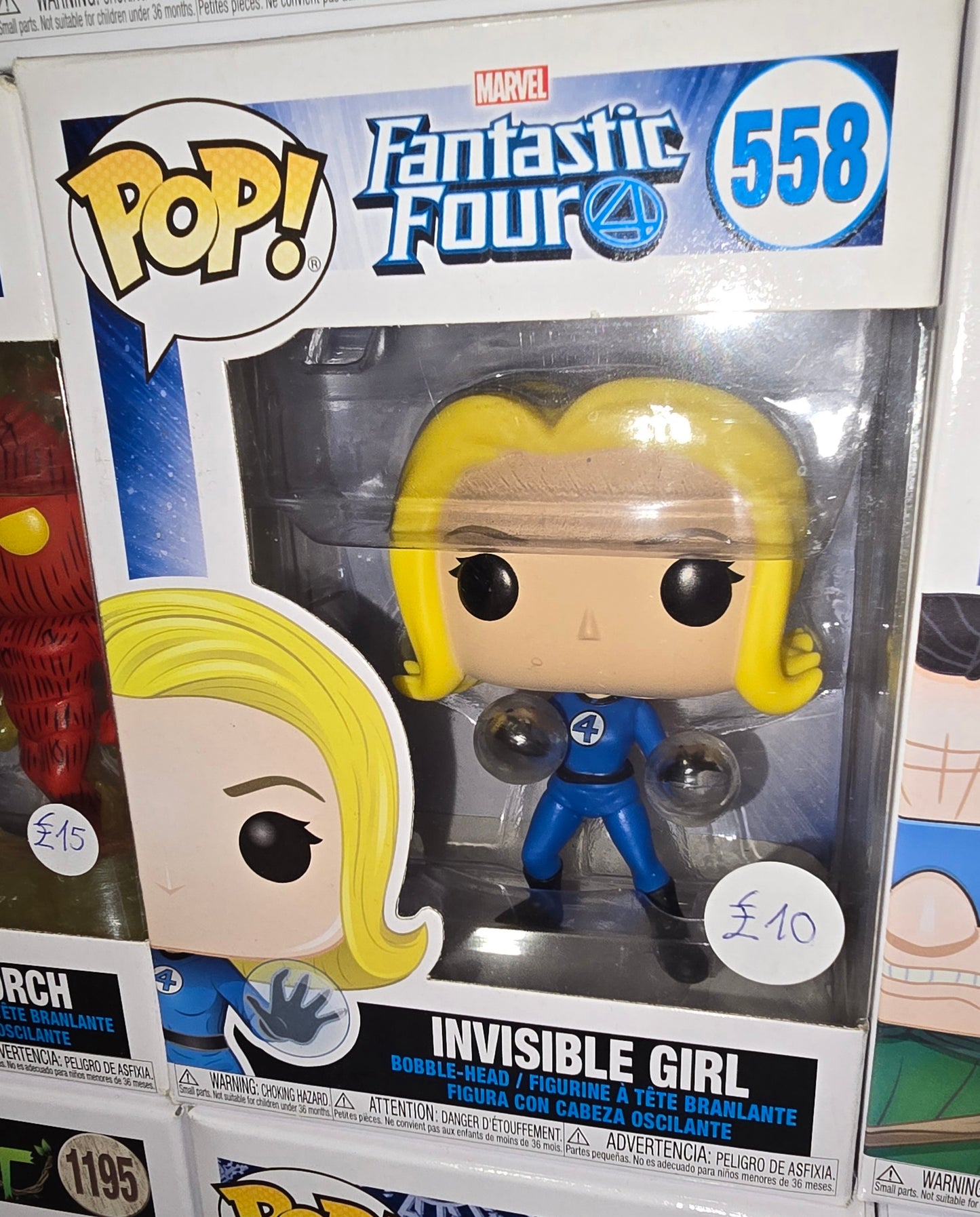 Marvel Fantastic Four - Invisible Girl #558