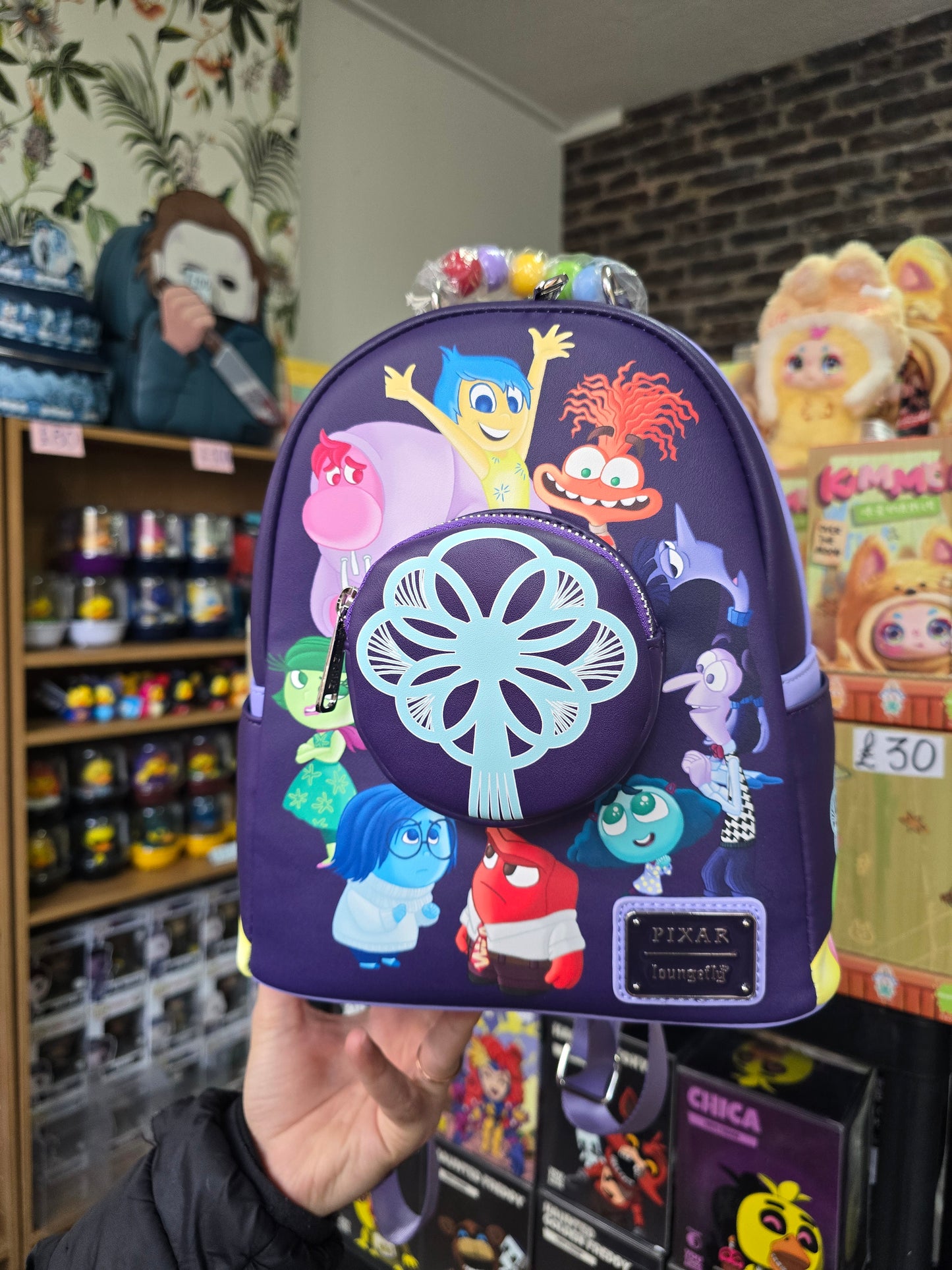 Loungefly Inside Out 2 Mini Backpack