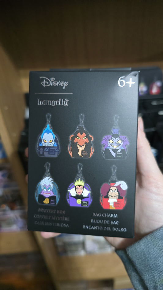 Loungefly Disney Villains Mini Backpack Charms
