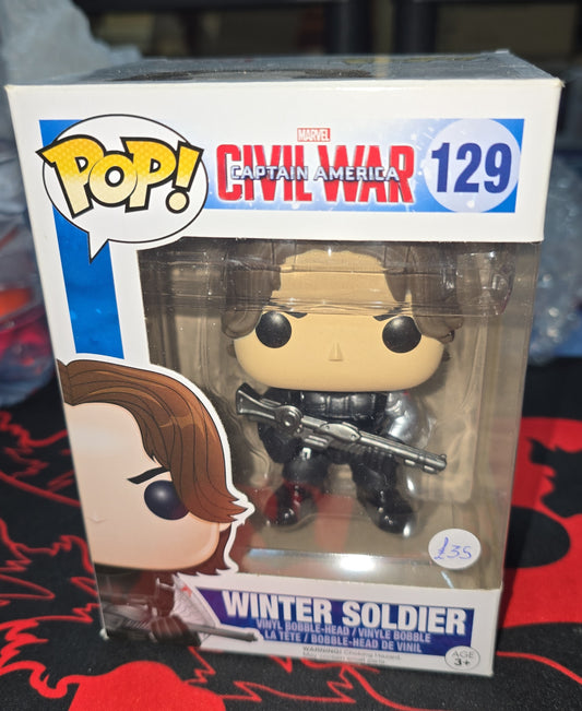 Marvel Civil War Captain America - Winter Soldier #129