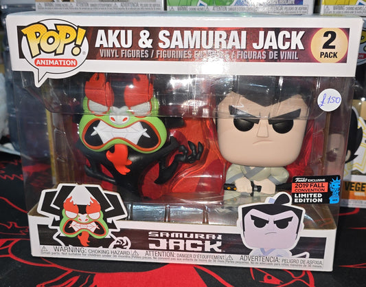 Samurai Jack 2 Pack - Aku and Samurai Jack