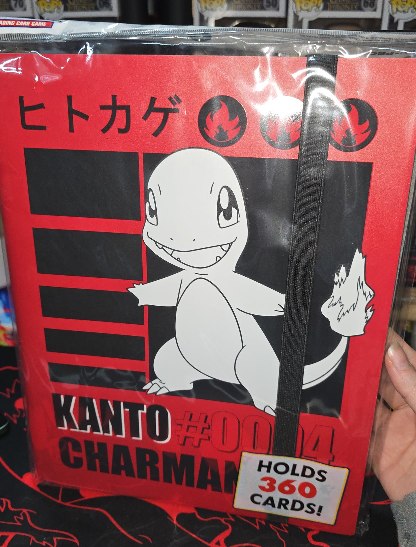 Charmander Ultra Pro 9 Pocket Binder - Holds 360 Cards