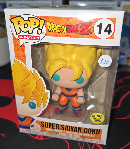 DragonBall Z - Super Saiyan Goku #14 Glows in the Dark