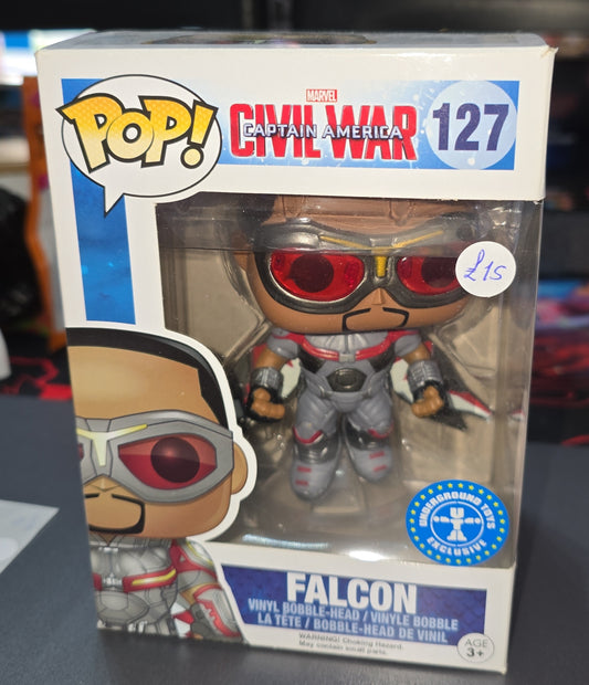 Marvel Captain America Civil War - Falcon #127 (Has a Tear on Right Top Corner)