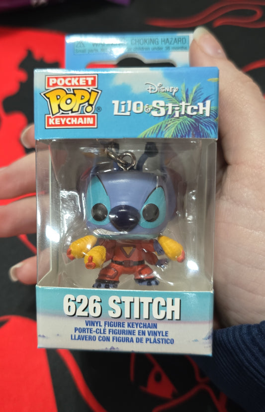 Lilo and Stitch Funko Keychain - 626 Stitch