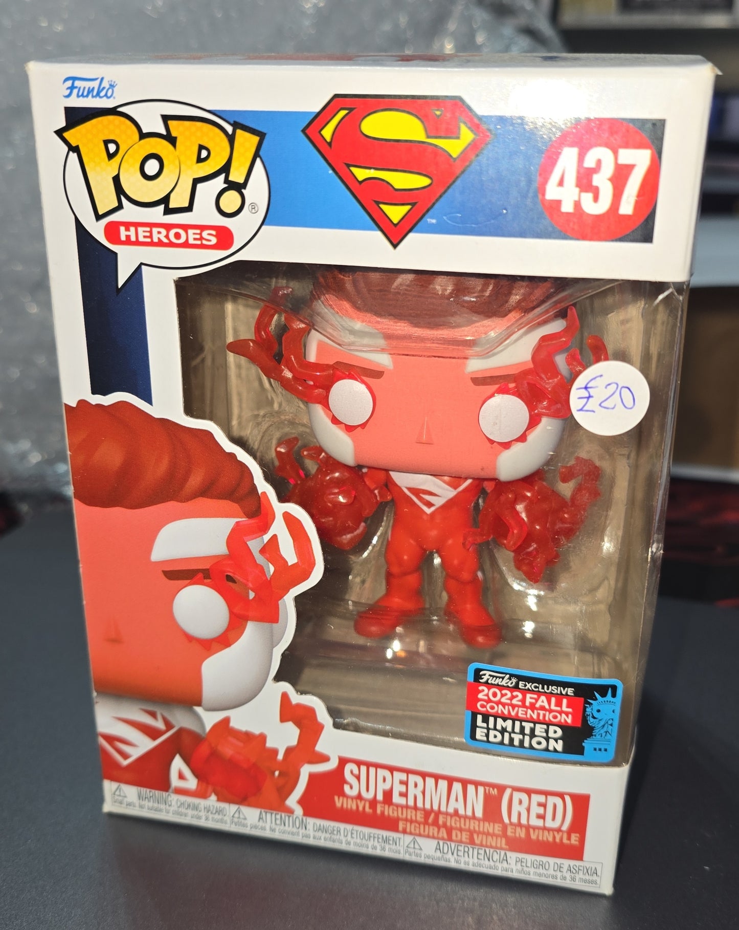 Superman - Superman (Red) #437 2022 Limited Edition (Dents on Window)