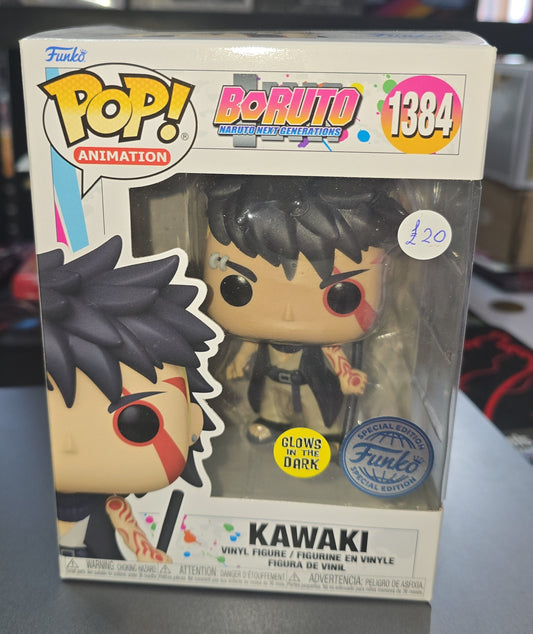 Boruto - Kawaki #1384 Glows in the Dark, Special Edition (Has a Tear)