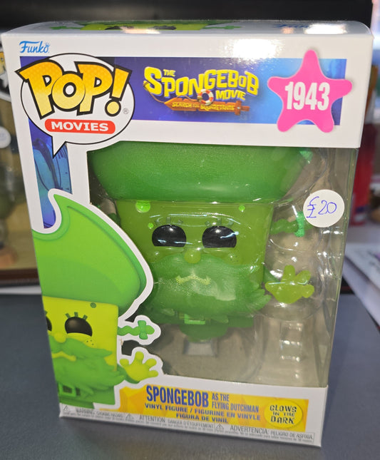 The Spongebob Movie - Spongebob as the Flying Dutchman #1943 Glows in the Dark