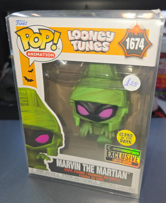 Looney Tunes - Marvin The Martian #1674 Glows in the Dark, Exclusive