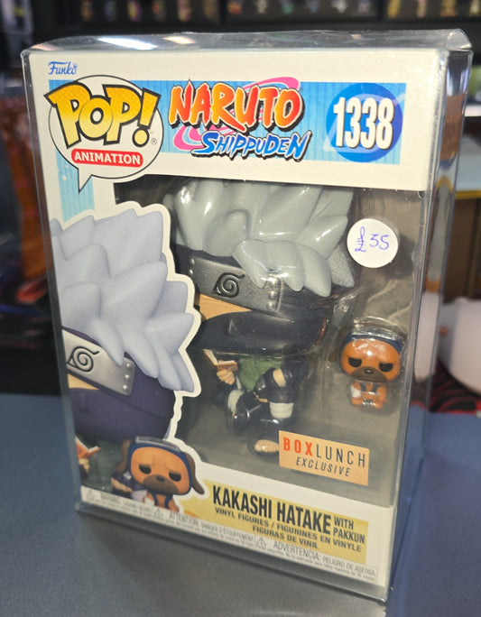 Naruto Shippuden - Kalashi Hatake With Pakkun #1338 Box Lunch Exclusive