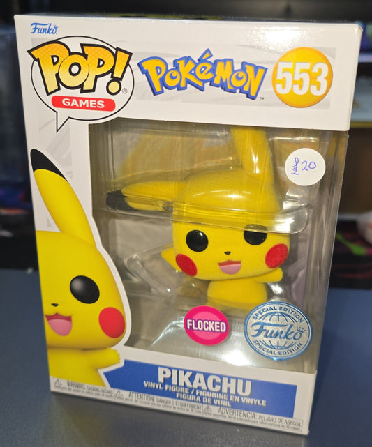 Pokémon - Pikachu #553 Flocked, Special Edition