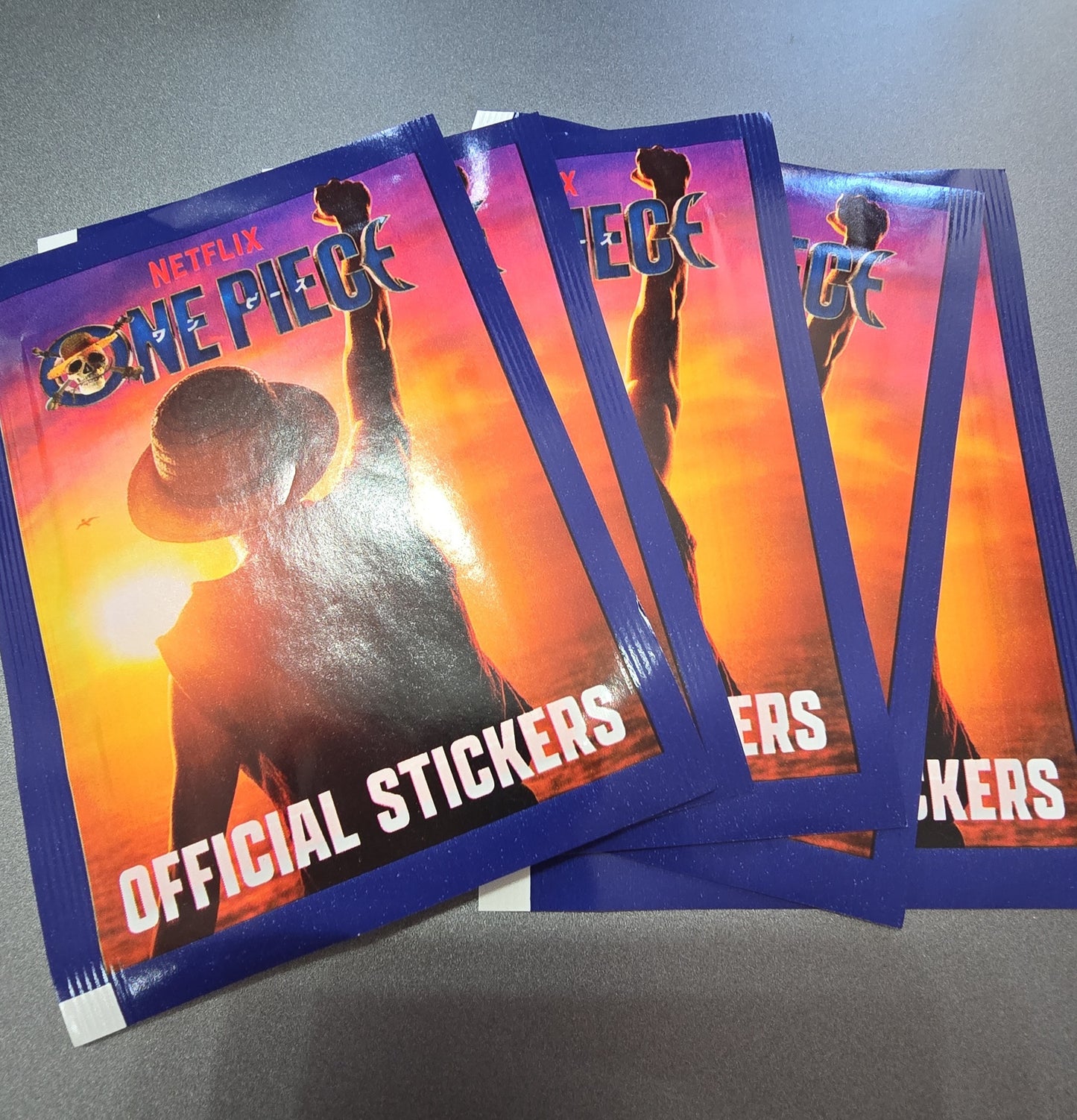 x5 Packs of One Piece Stickers