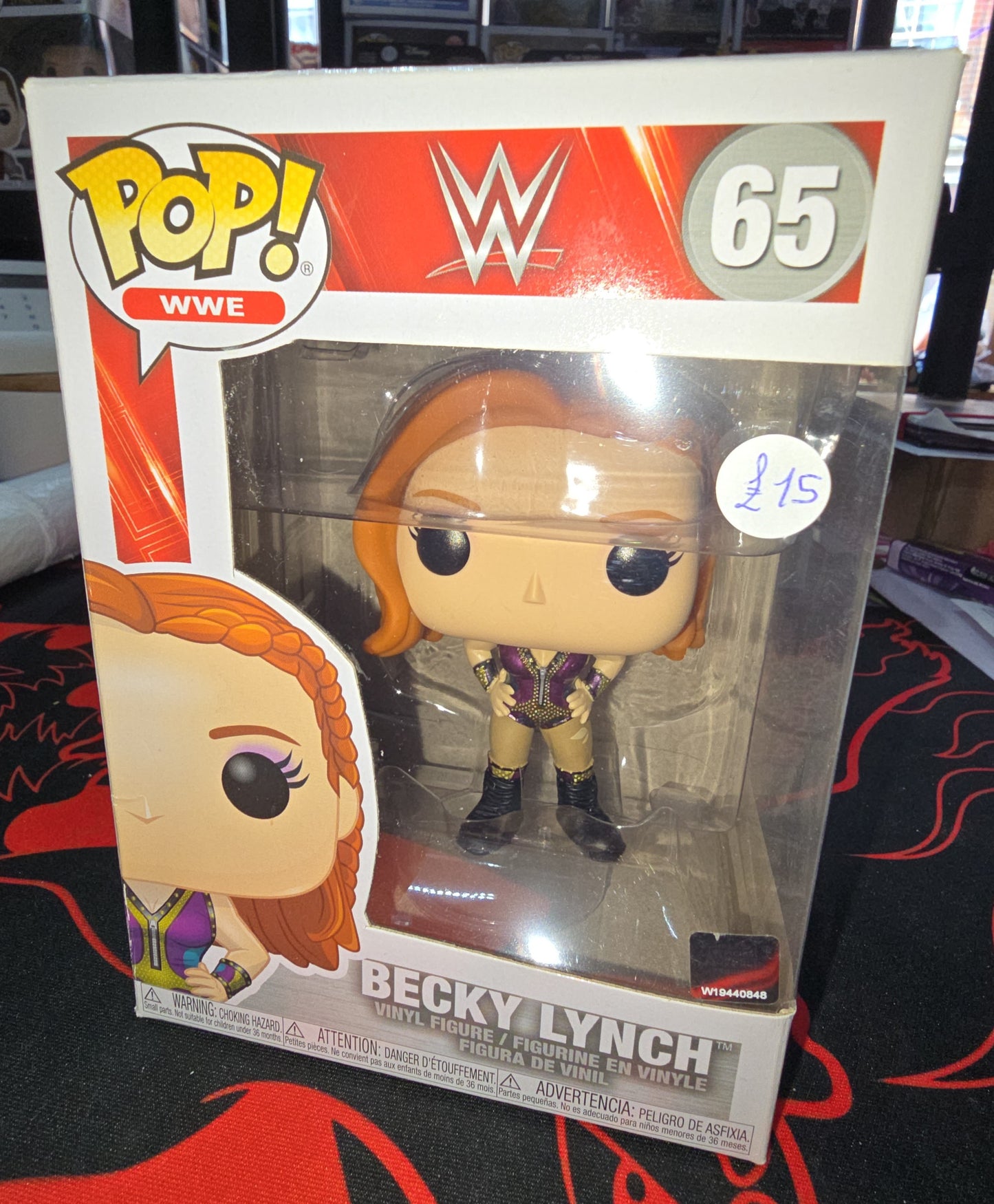 WWE - Becky Lynch #65 (Box Damaged)
