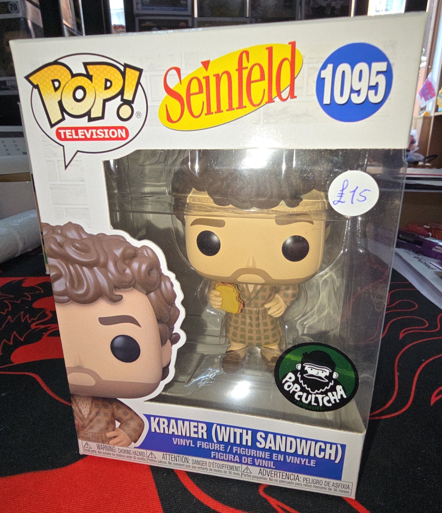 Seinfeld - Kramer (With Sandwich) #1095 Popcultcha