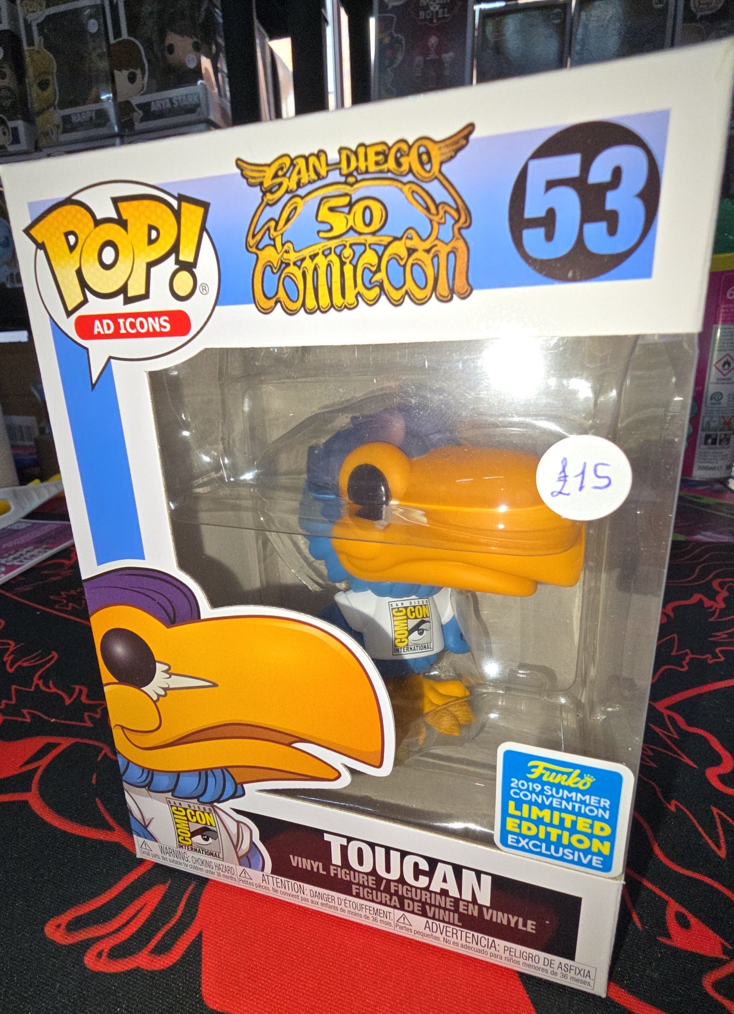 San Diego Comic Con - Toucan #53 2019 Exclusive