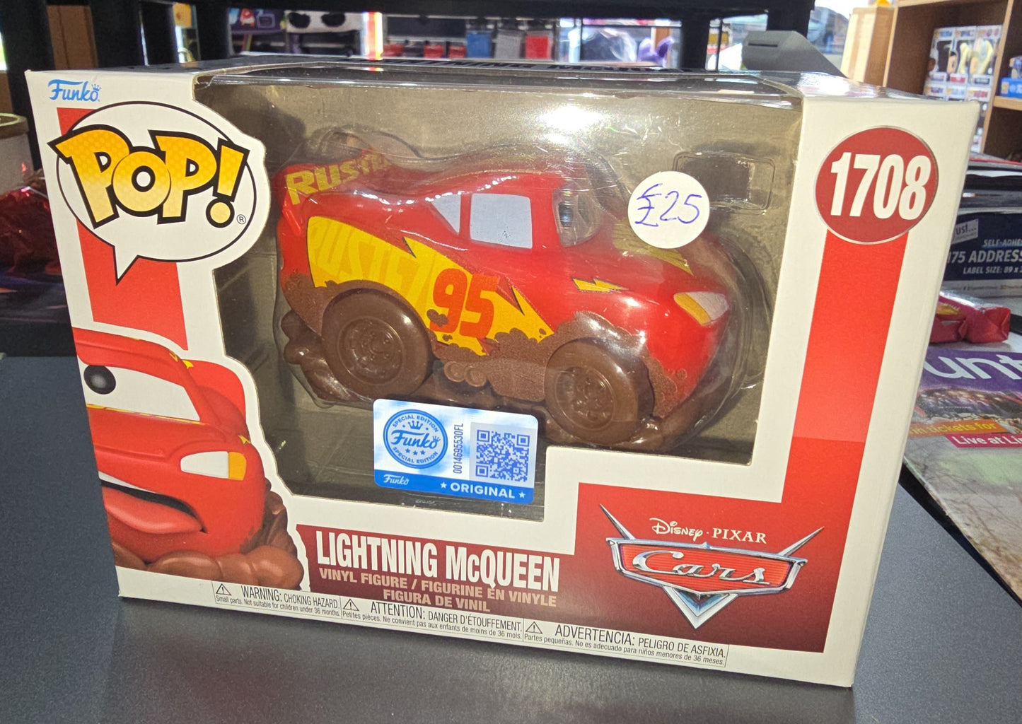 Disney Cars - Lightning McQueen #1708 Special Edition