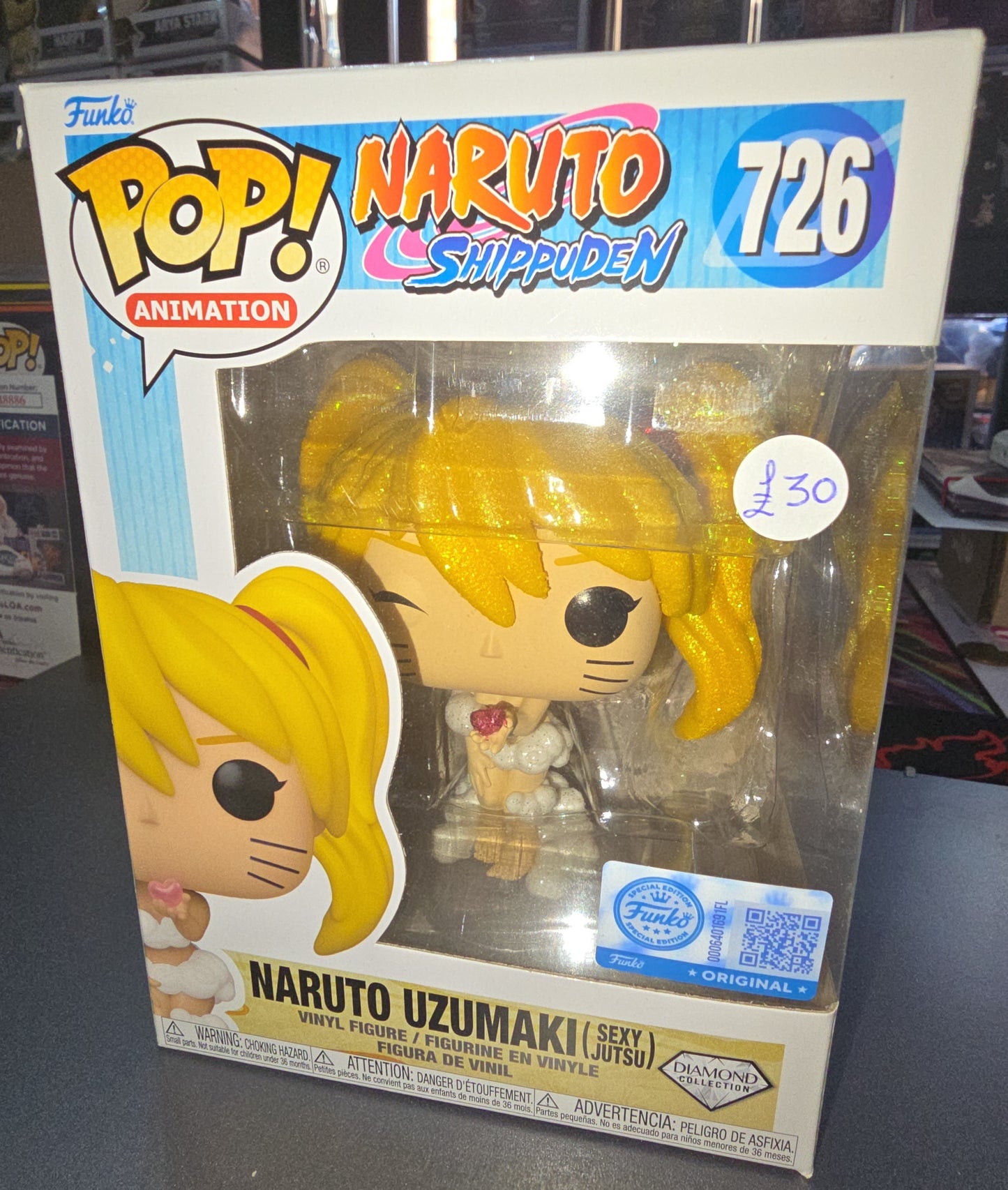 Naruto Shippuden - Naruto Uzumaki (Sexy Jutsu) #726 Special Edition, Diamond
