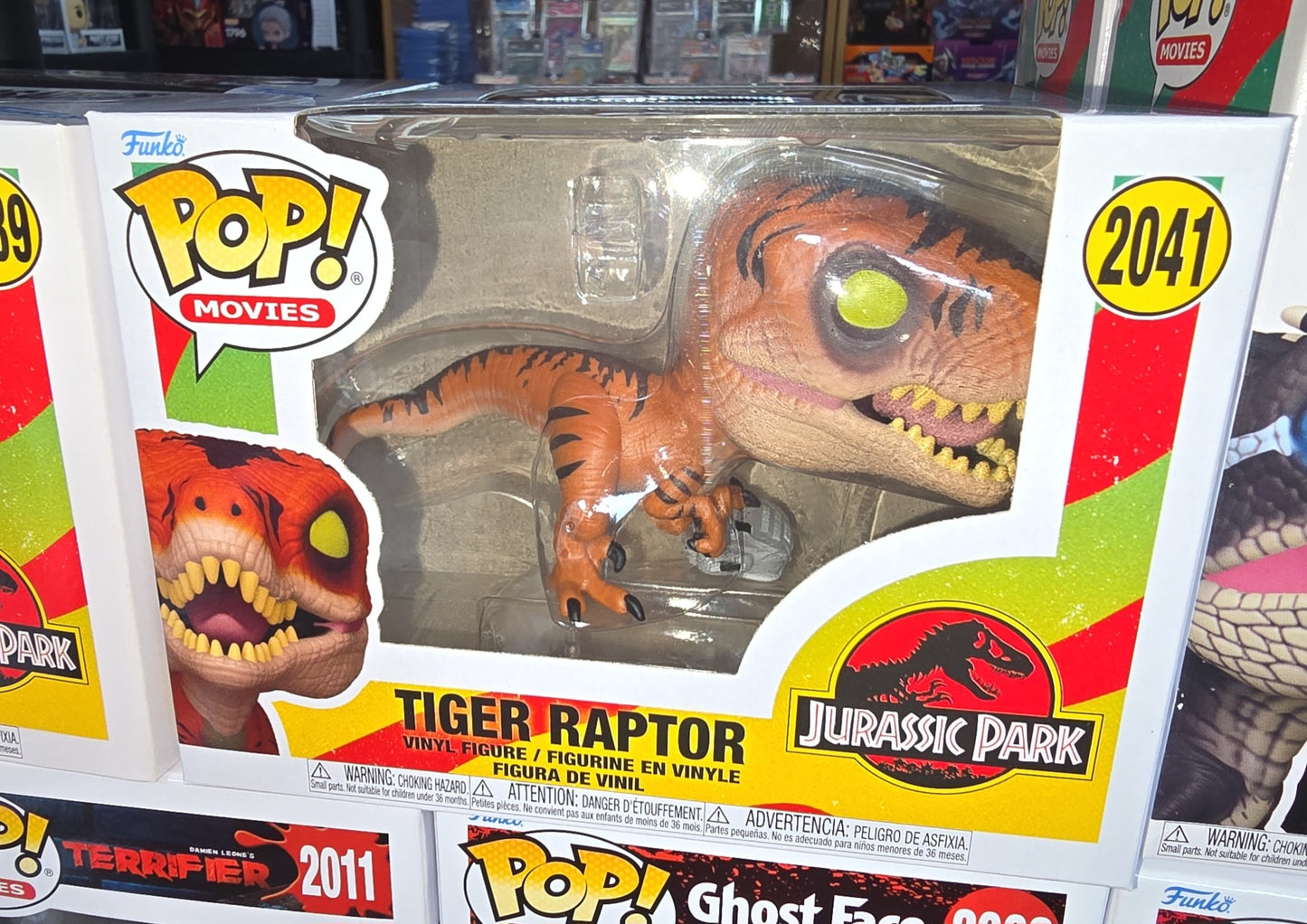Jurassic Park - Tiger Raptor #2041