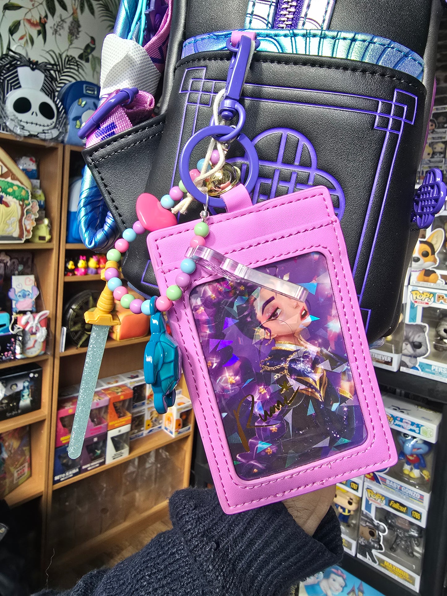 Loungefly - K-Pop Demon Hunters Huntrix Mini Backpack