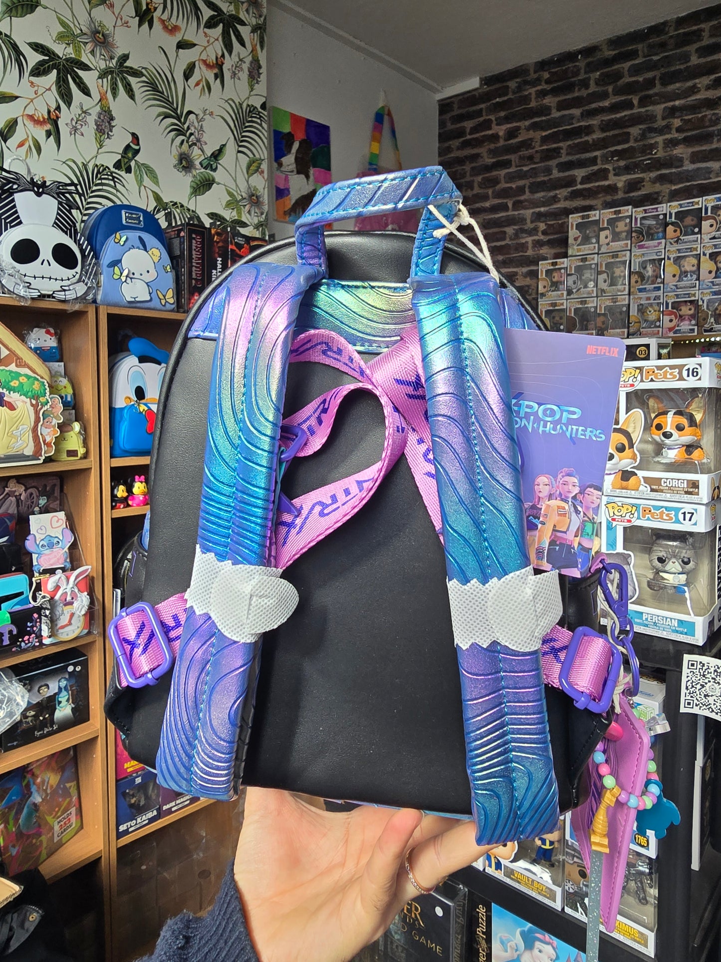 Loungefly - K-Pop Demon Hunters Huntrix Mini Backpack