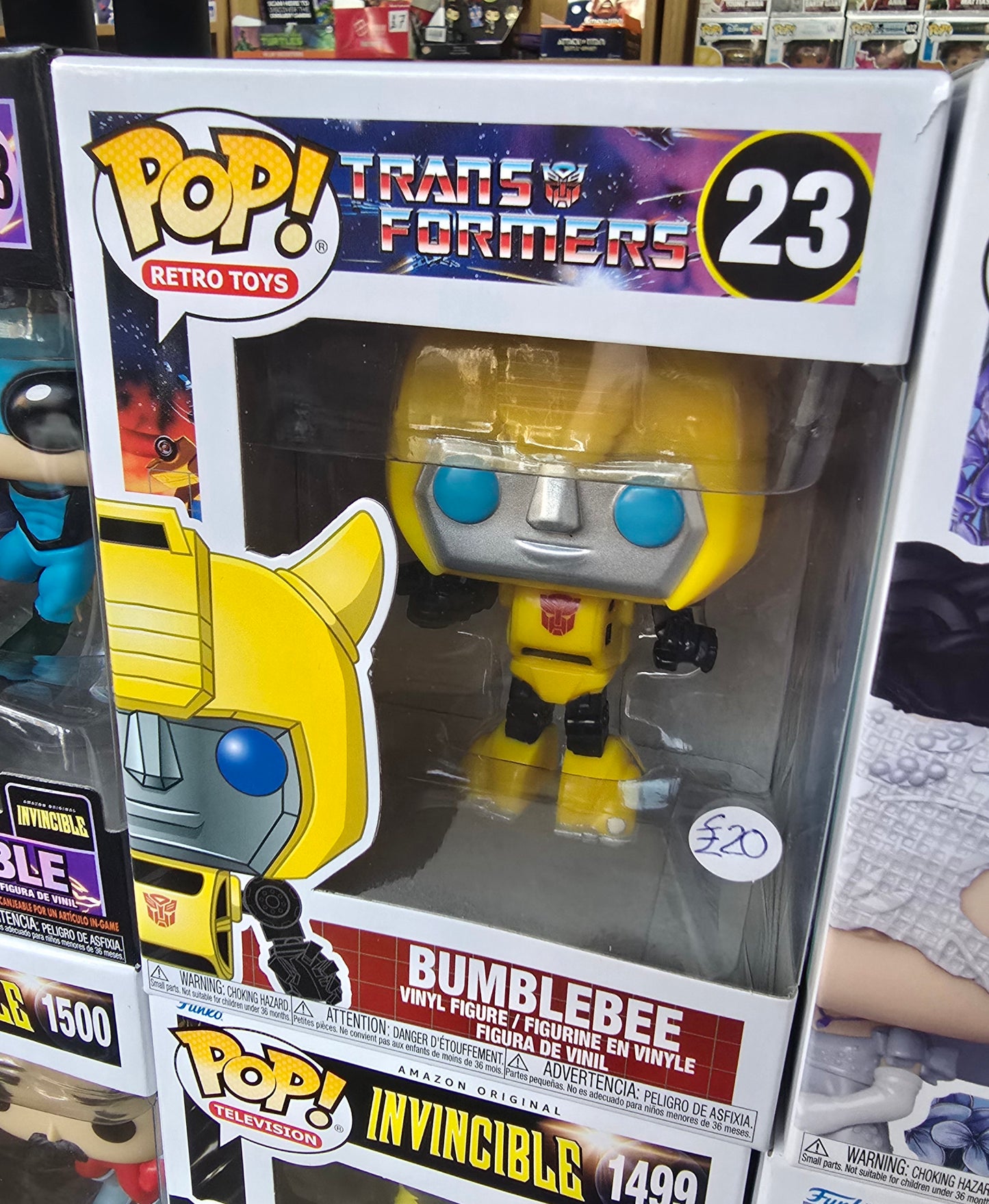 Transformers - Bumblebee #23 (Has a Tear on Top Right Corner)