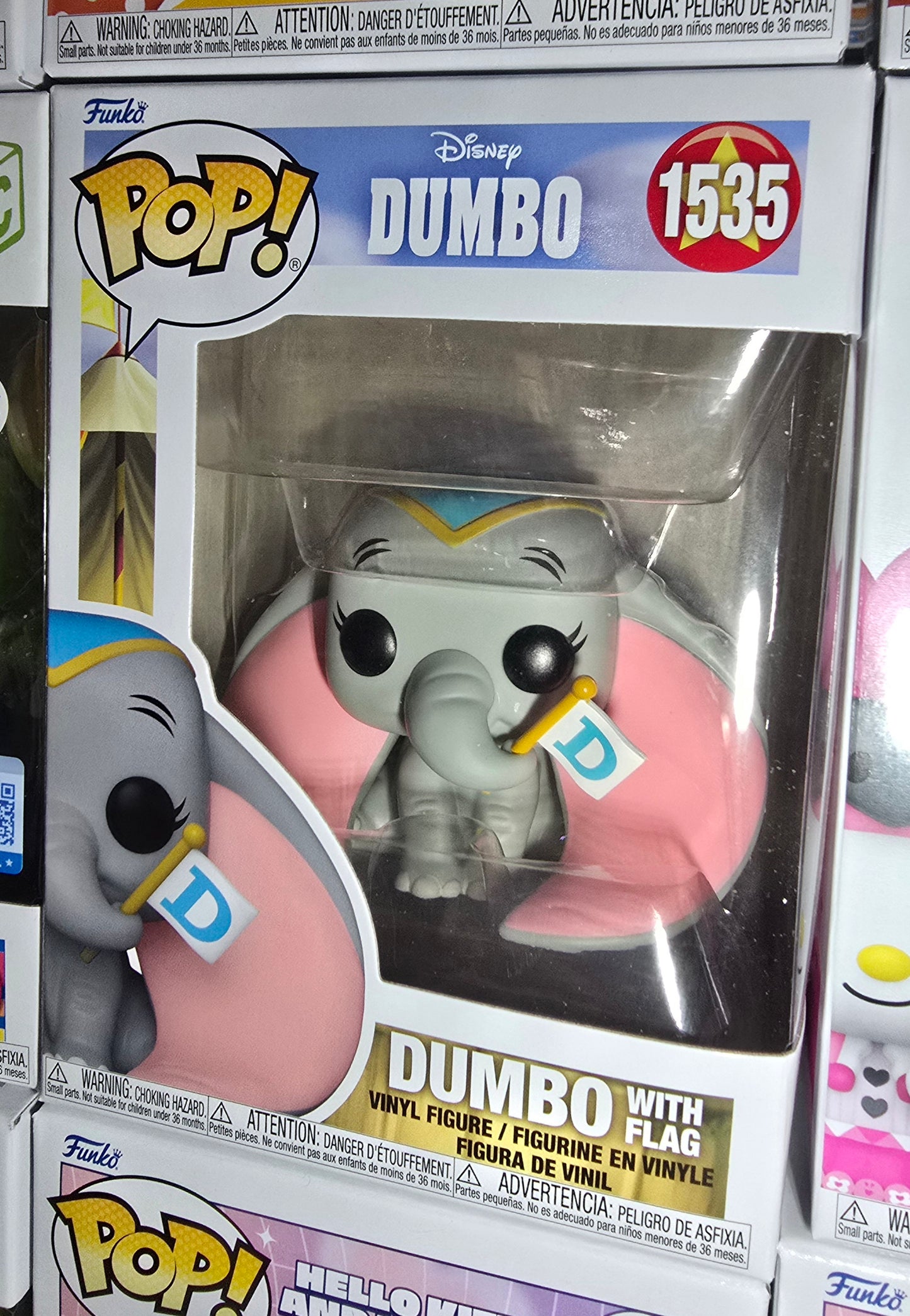 Dumbo - Dumbo With Flag #1535