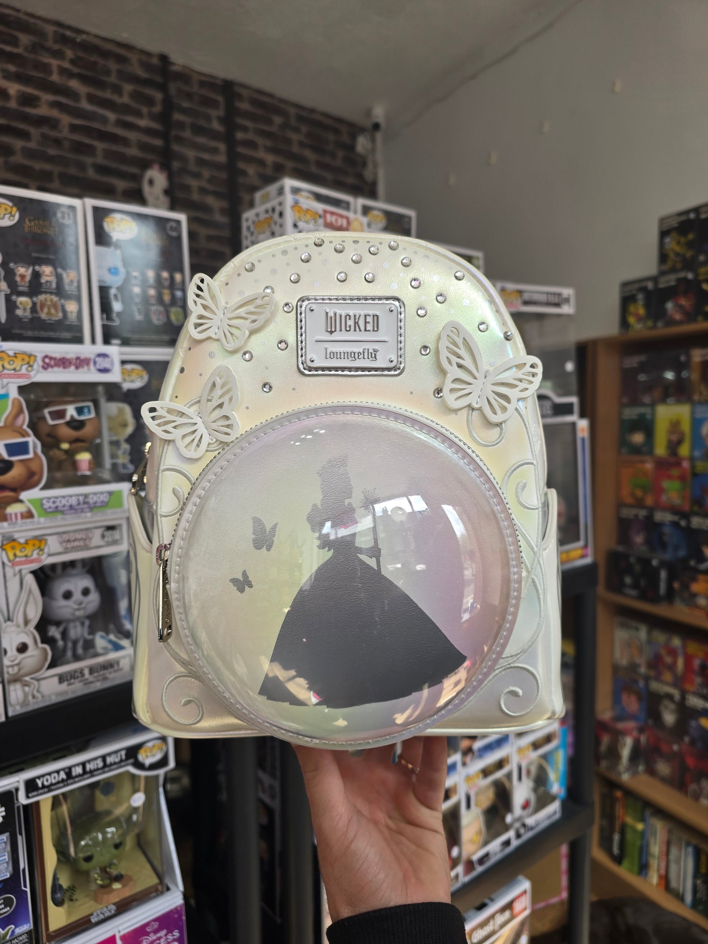Loungefly - Wicked: For Good Glinda Bubble Mini Backpack