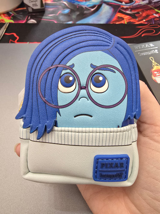 Loungefly Inside Out Mystery Bag Charm - Sadness OPENED