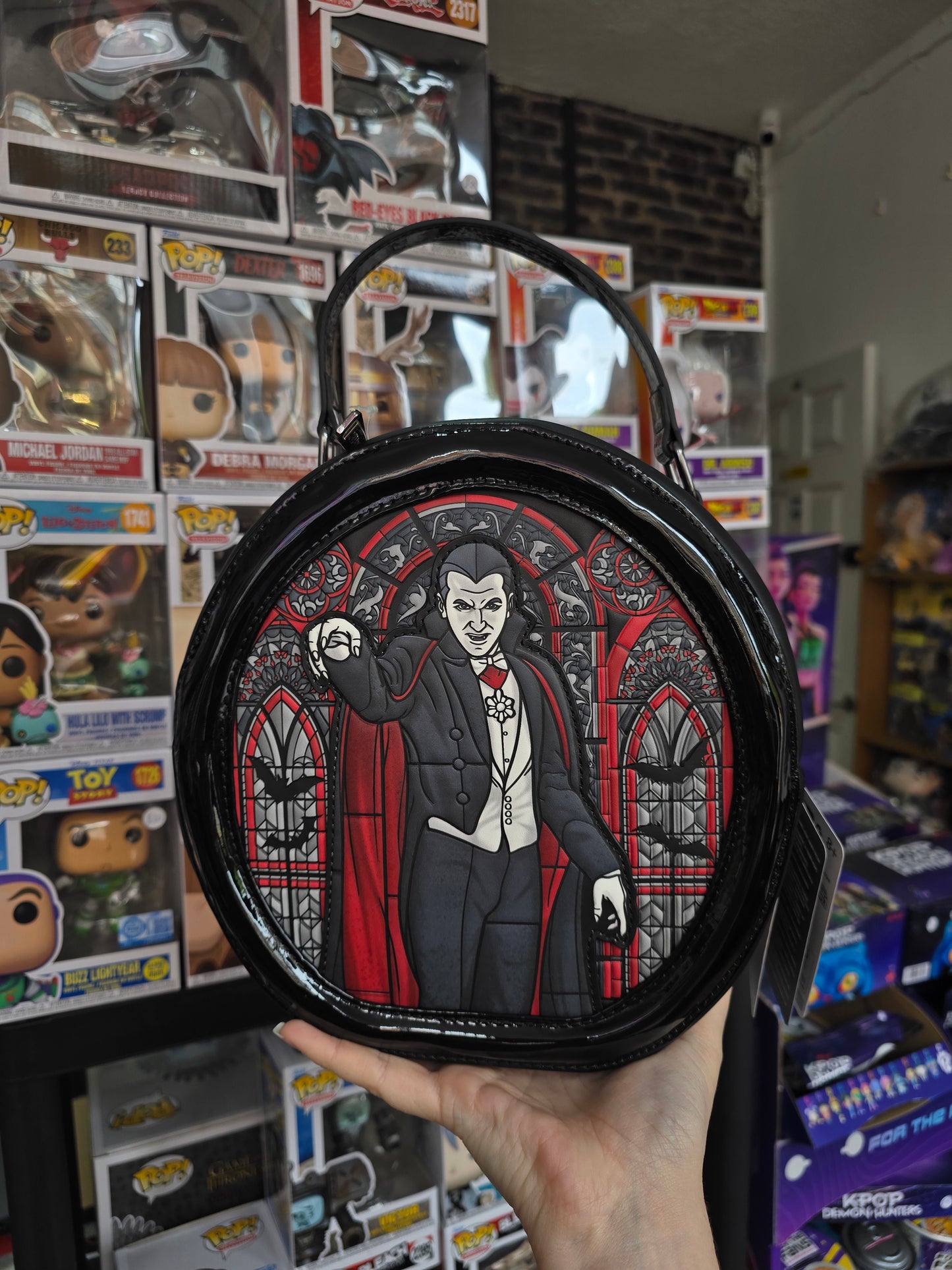 Loungefly - Universal Monsters Dracula & Frankenstein Crossbody Bag