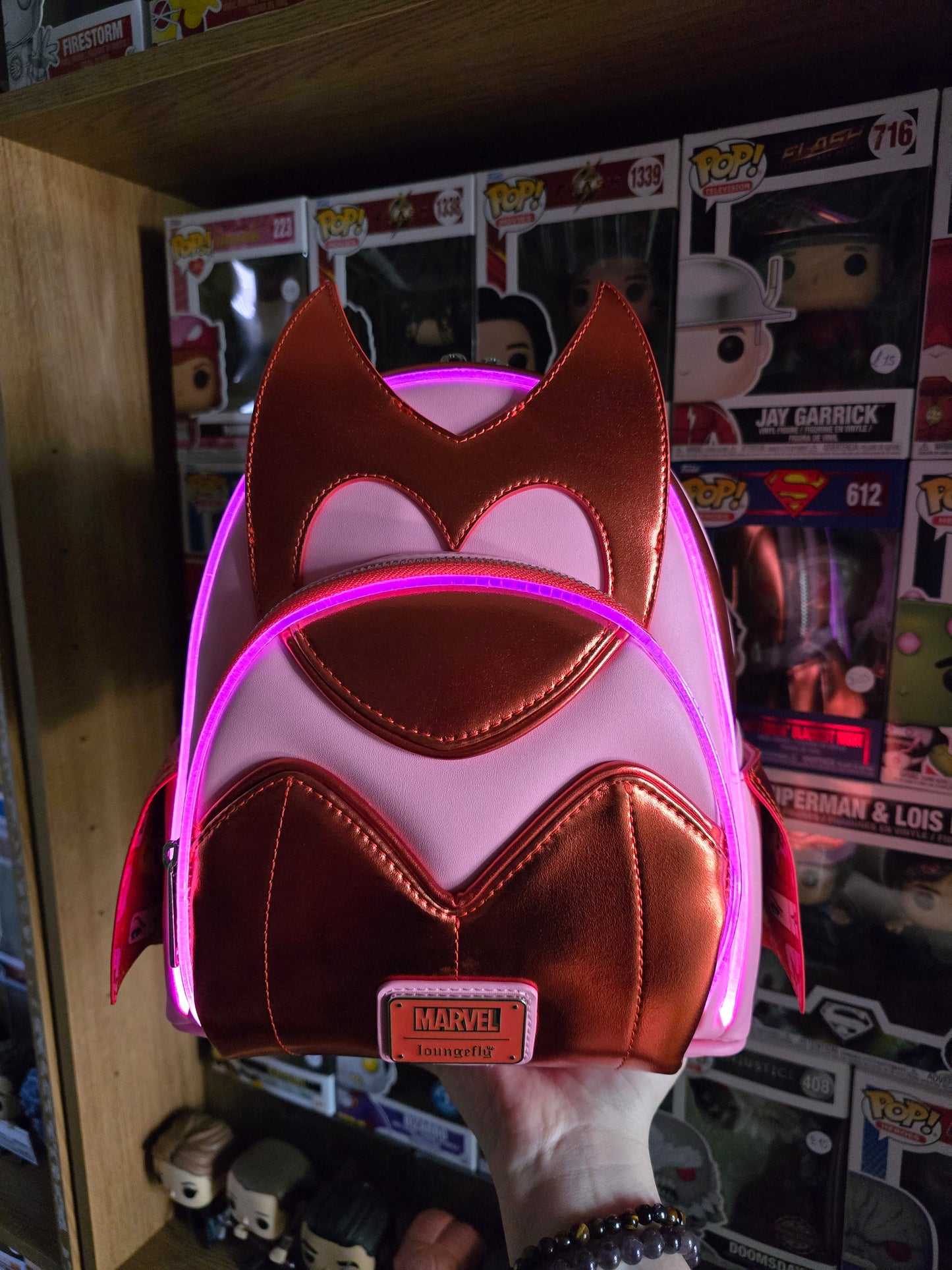 Loungefly - Scarlet Witch Wanda Cosplay Mini Backpack