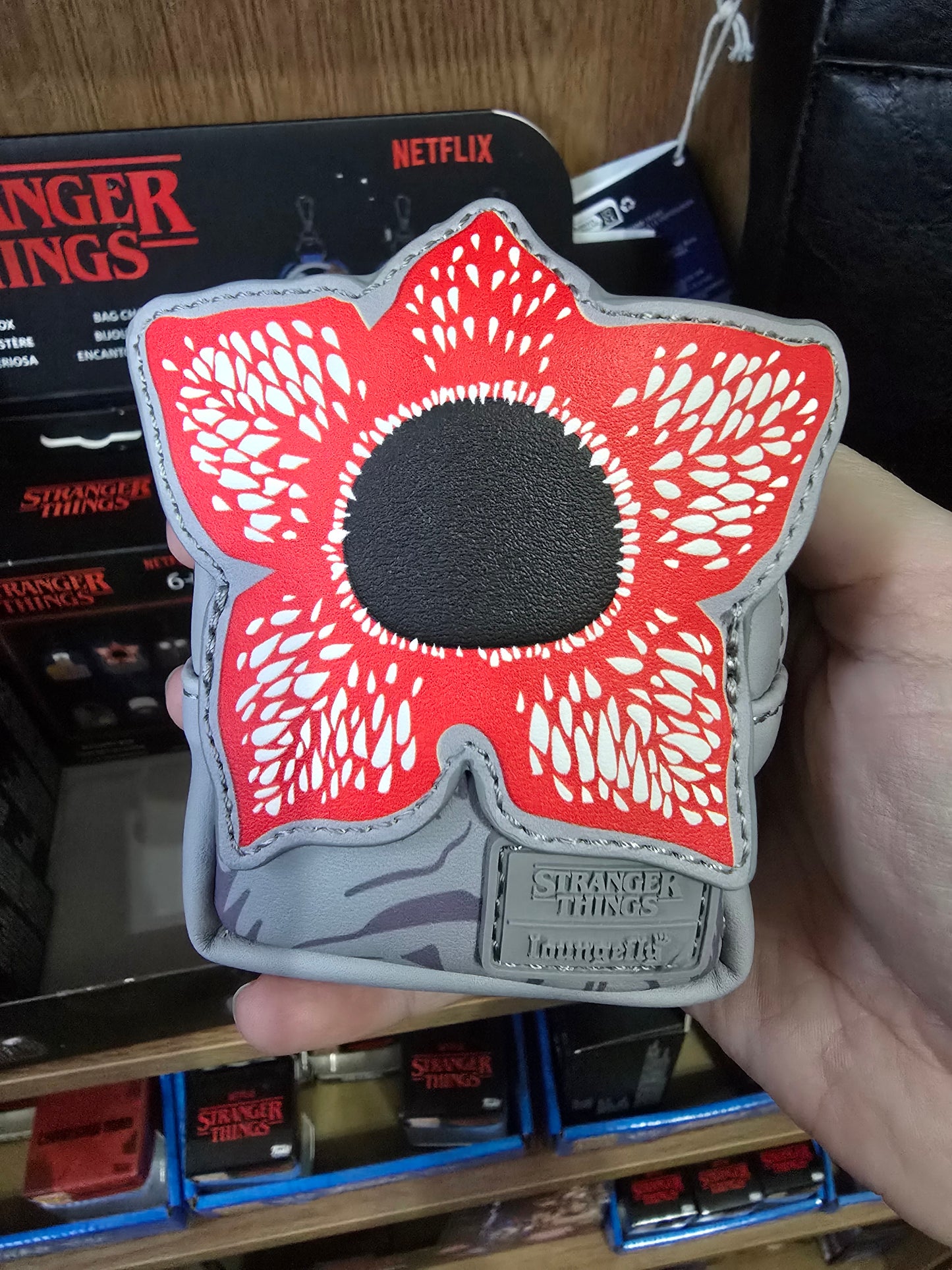Loungefly Stranger Things Mystery Bag Charms - Opened Demogorgon
