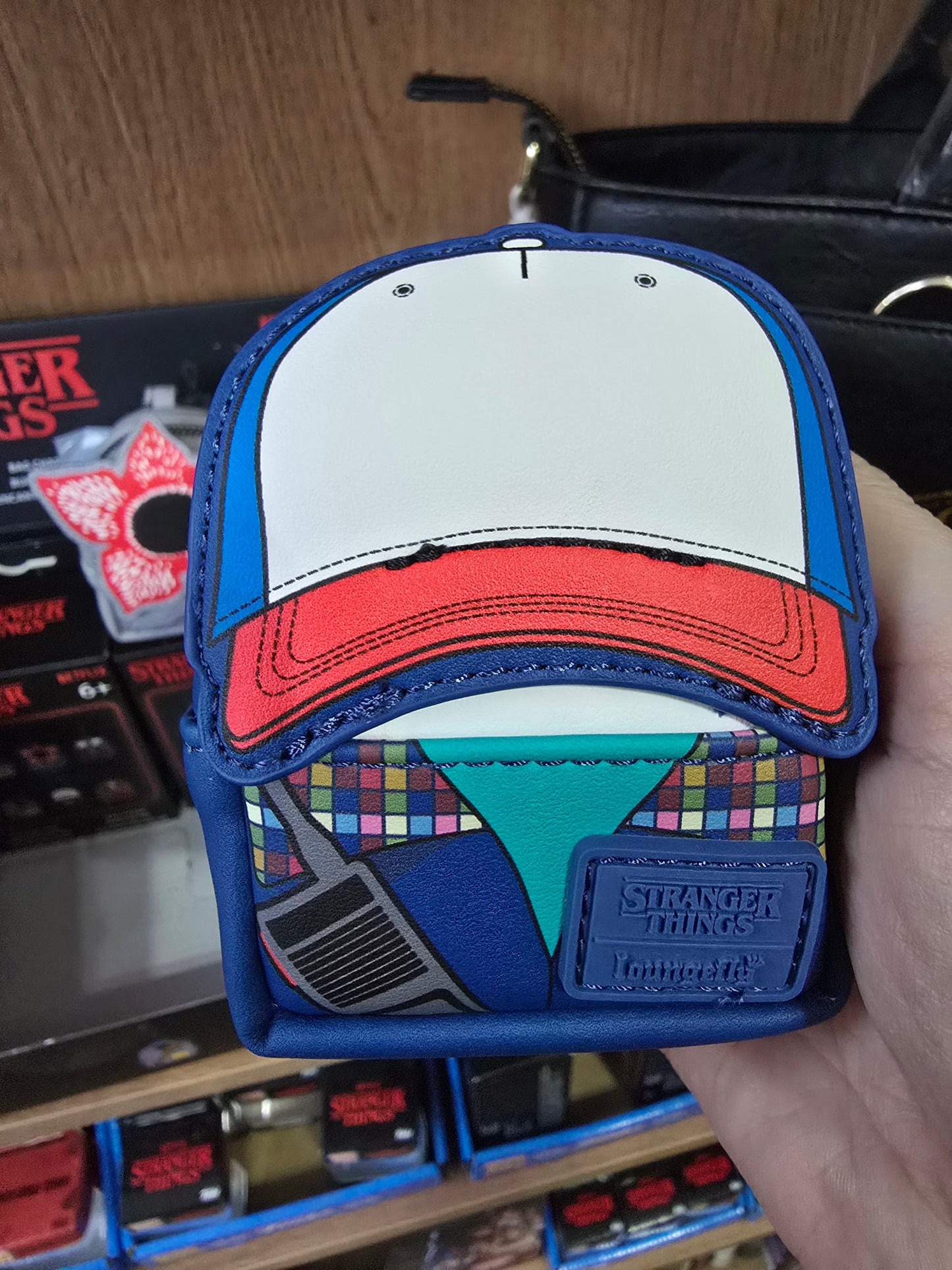 Loungefly Stranger Things Mystery Bag Charms - Opened Dustin