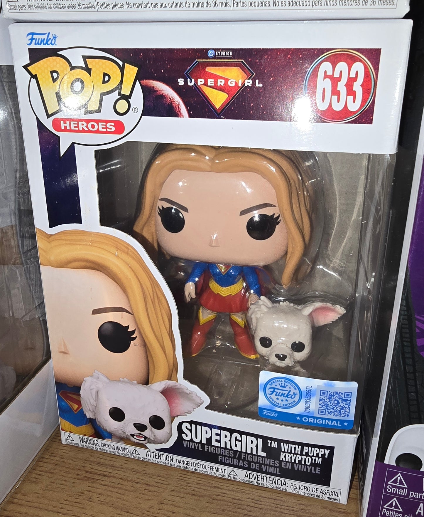 Supergirl - Supergirl with Puppy Krypto #633 Special Edition