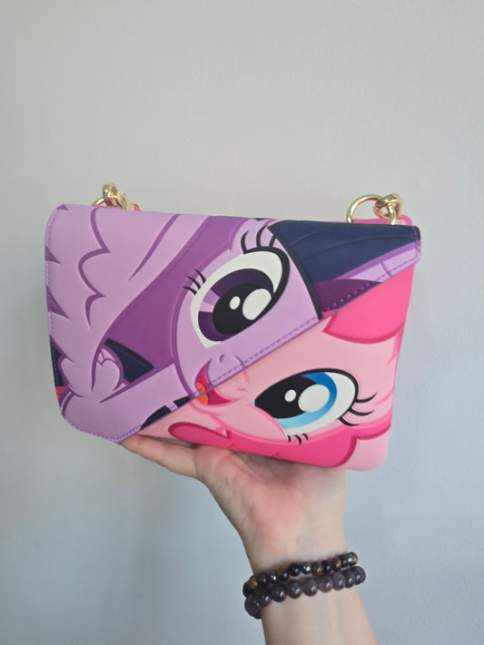 Loungefly - My Little Pony Twilight Sparkle & Pinkie Pie Crossbody Bag