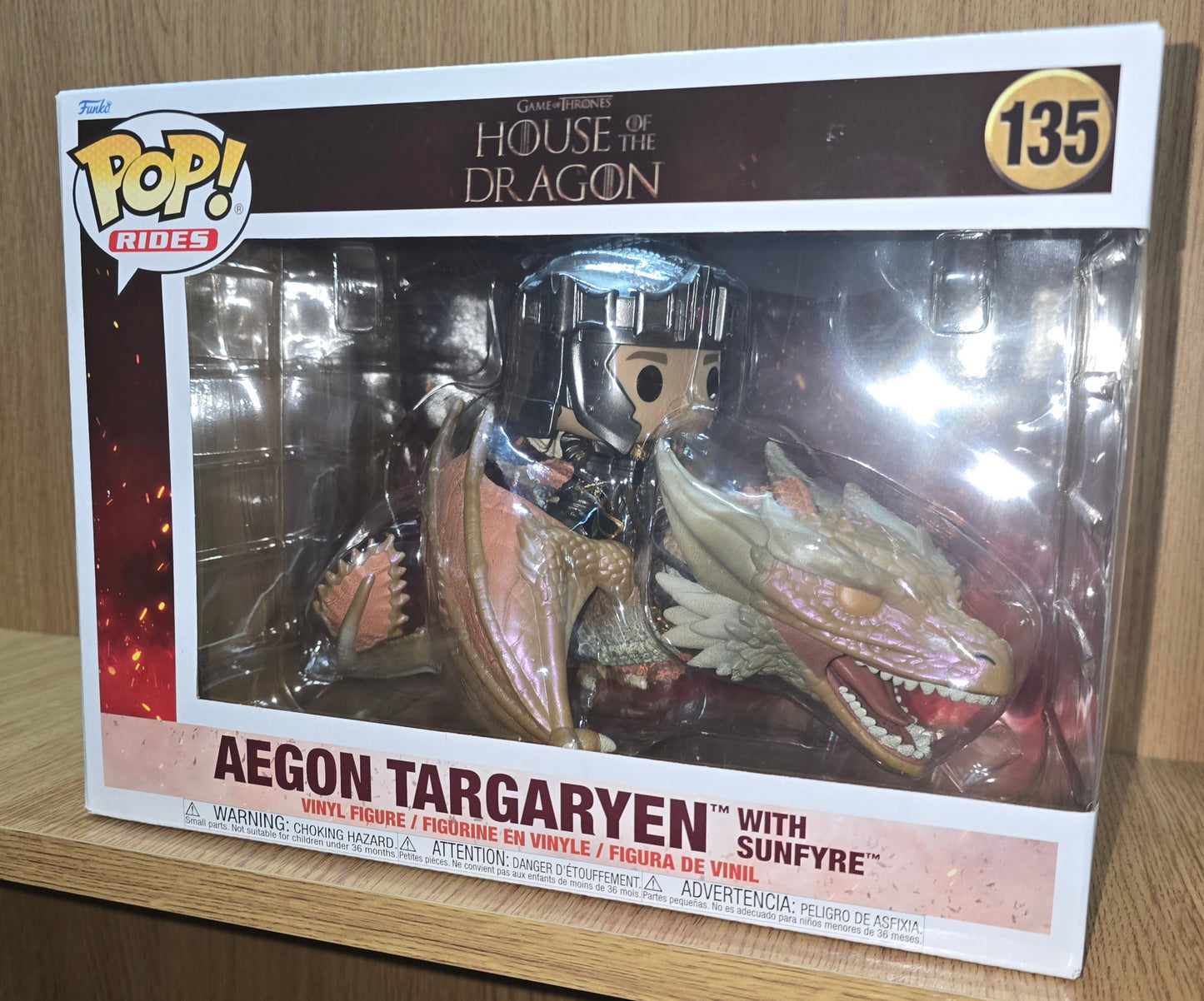 House of the Dragon - Aegon Targaryen with Sunfyre #135