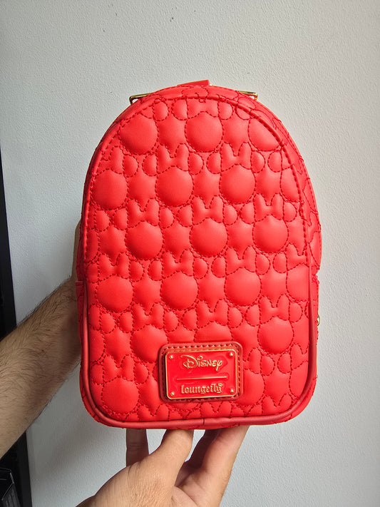 Loungefly - Minnie Mouse Silhouette All-Over Print Sling Crossbody Bag