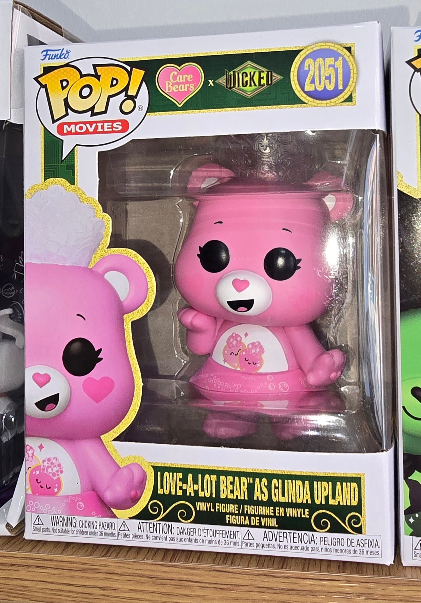 Care Bears x Wicked - Love-A-Lot Bear as Glinda Upland #2051