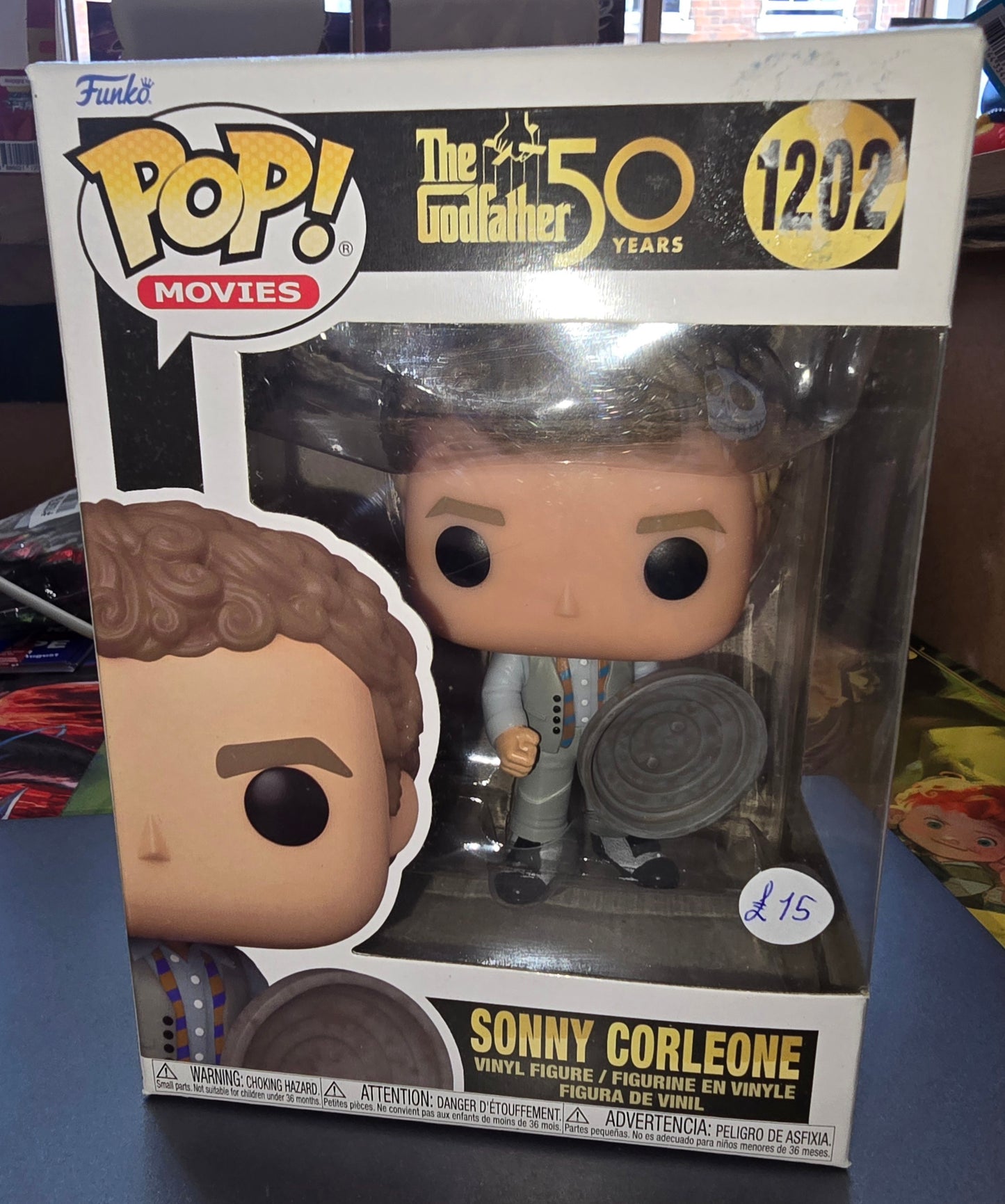 The Godfather 50 Years - Sonny Corleone #1202 (Sticker Residue)