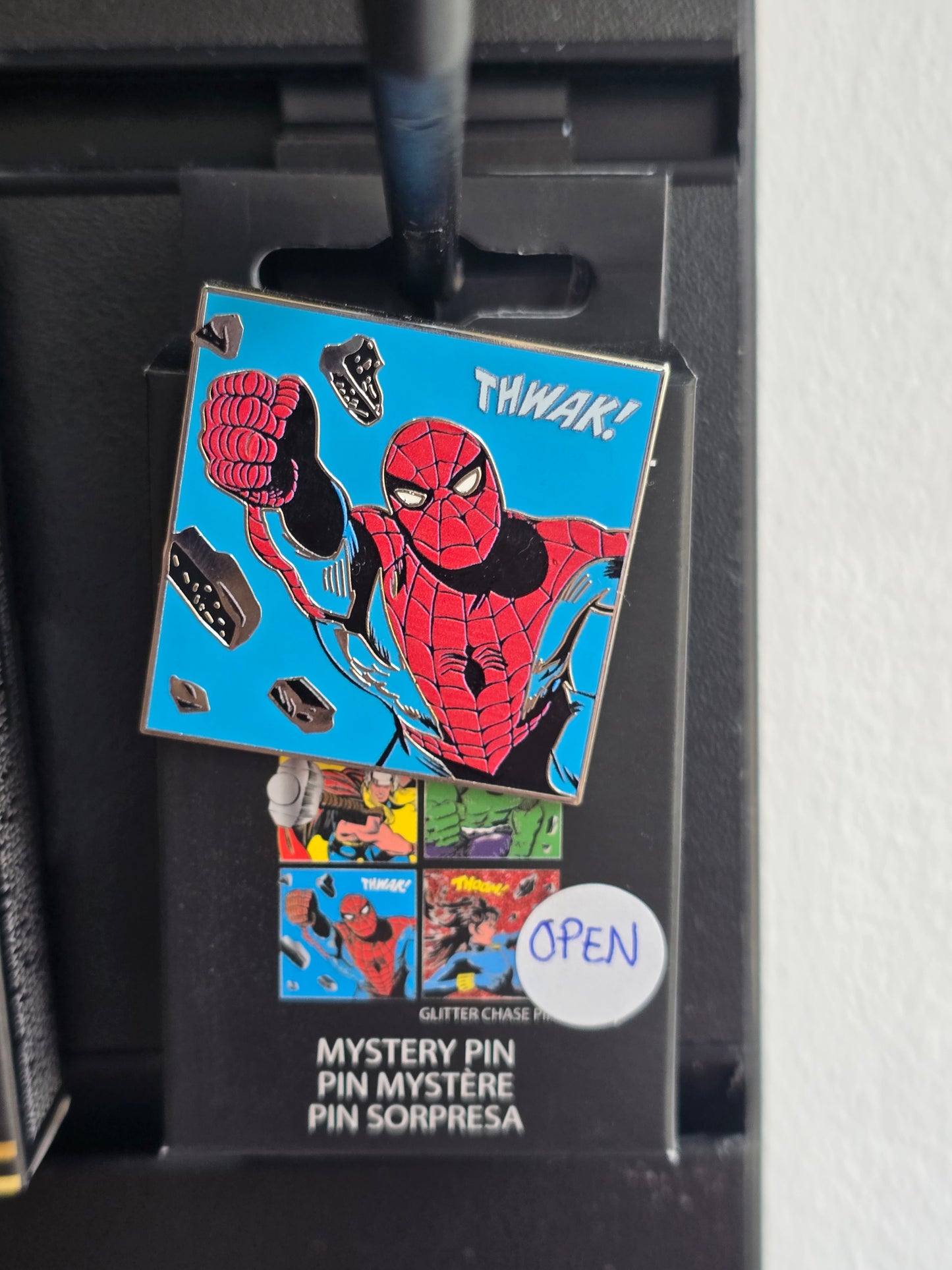 Marvel Loungefly Mystery Pin - OPENED Spider-Man