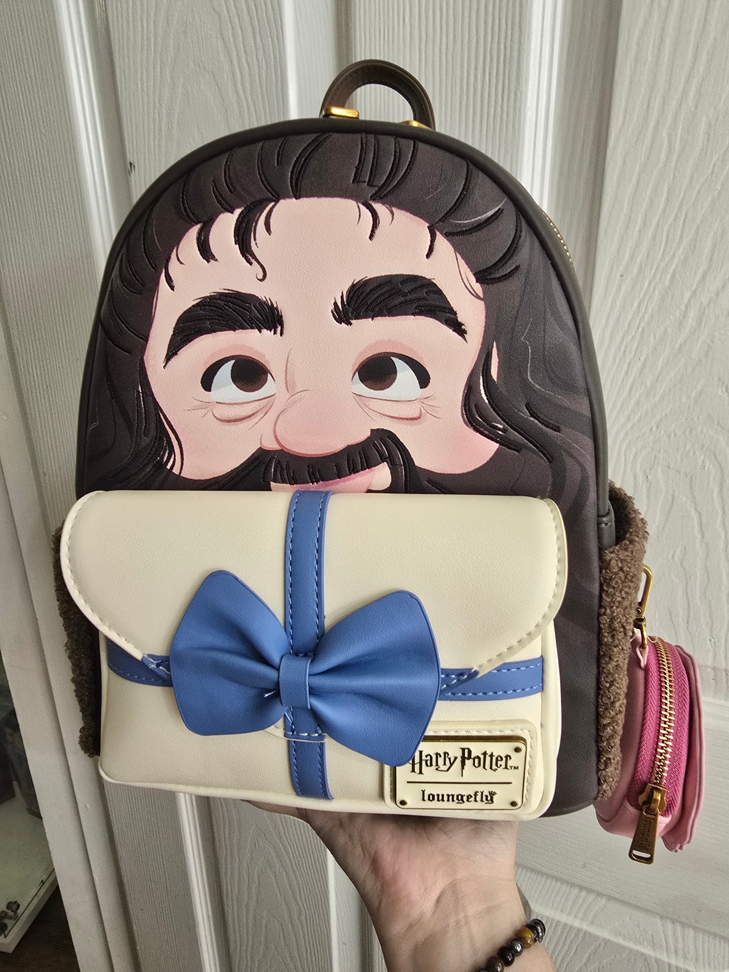 Loungefly - Harry Potter Hagrid Birthday Cake Cosplay Mini Backpack with Coin Bag