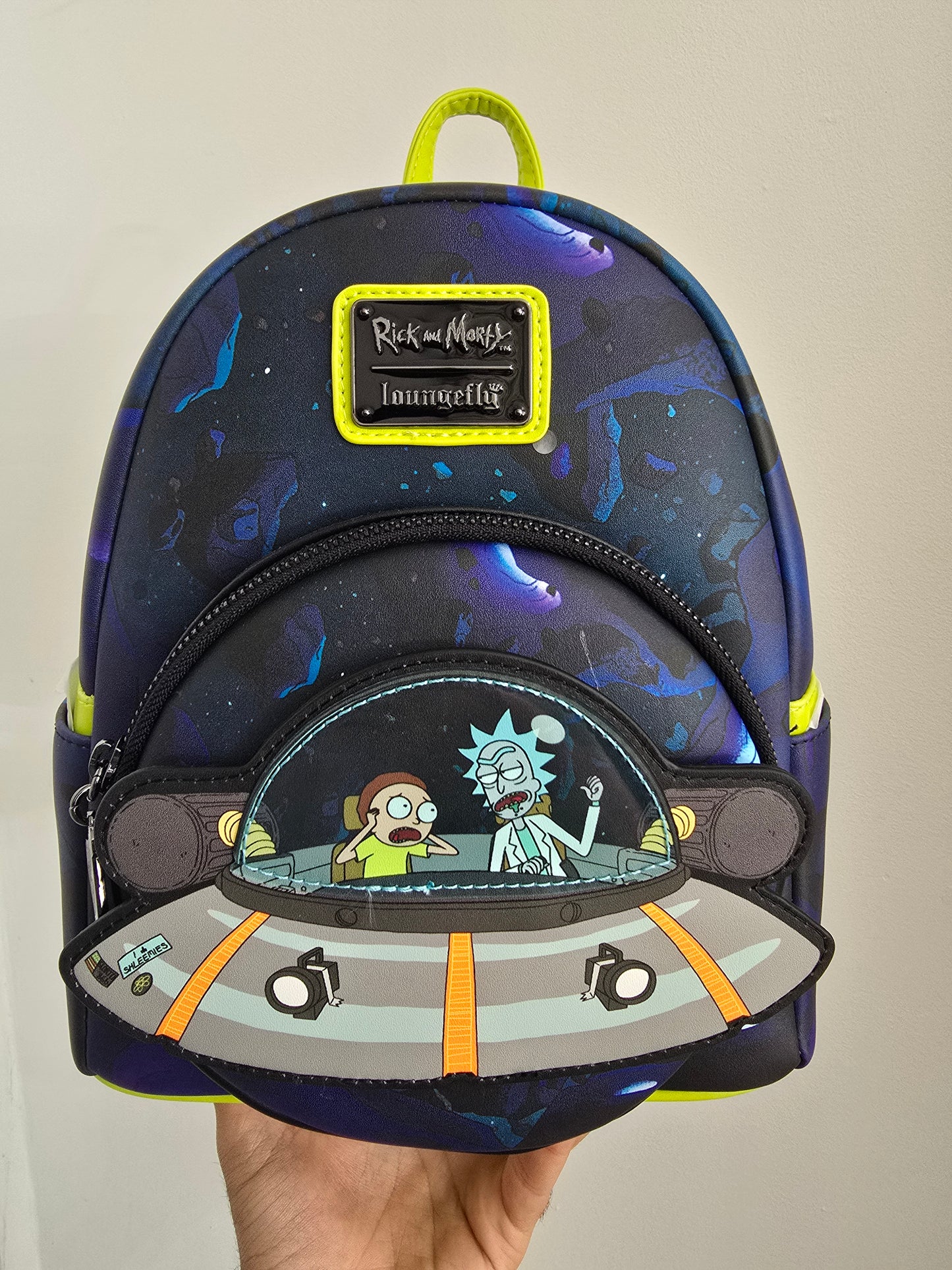 Loungefly - Rick and Morty Glow Mini Backpack