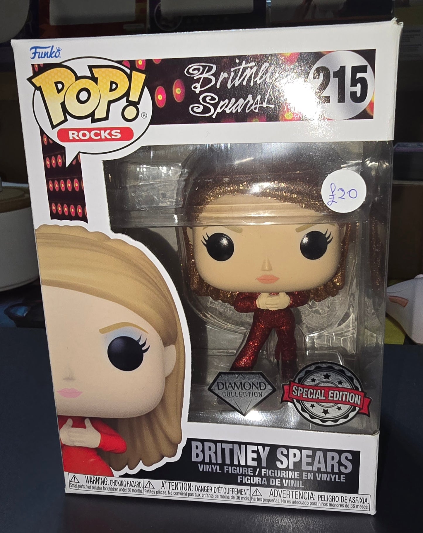 Britney Spears - Britney Spears #215 Diamond (Some Box Damage)