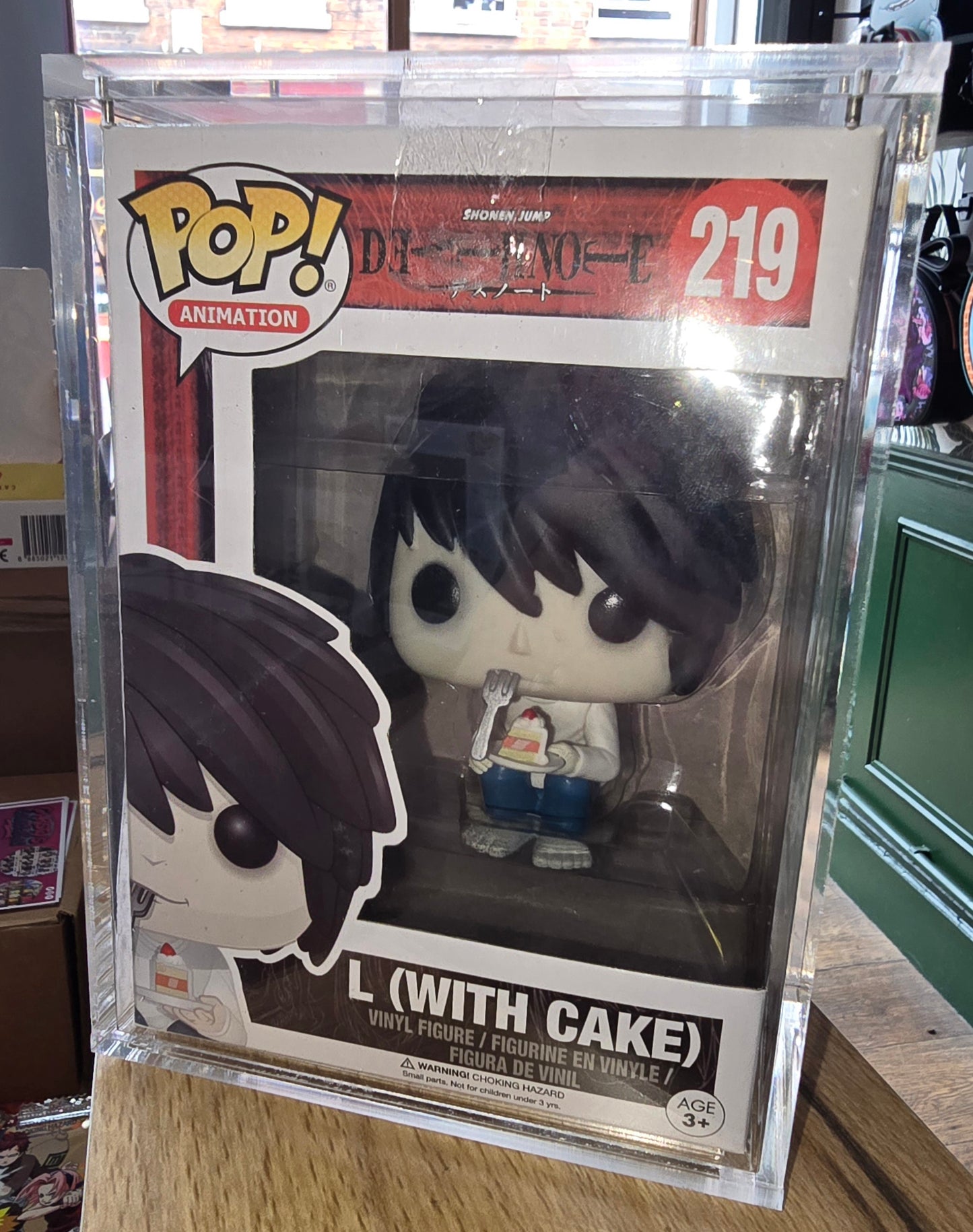 Death Note - L (With Cake) #219 Hard Stack Included