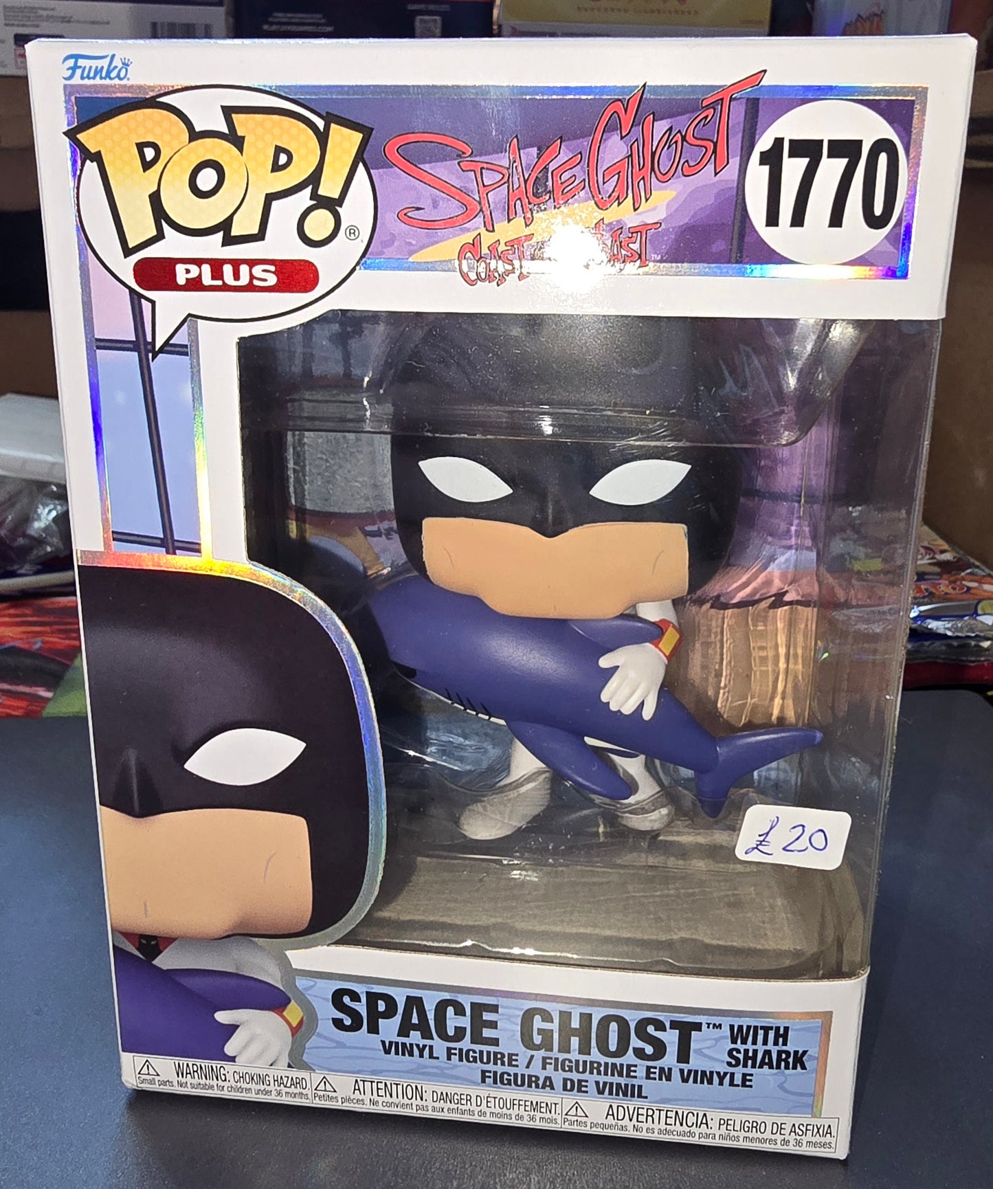 Space Ghost - Space Ghost with Shark #1770 Plus Box